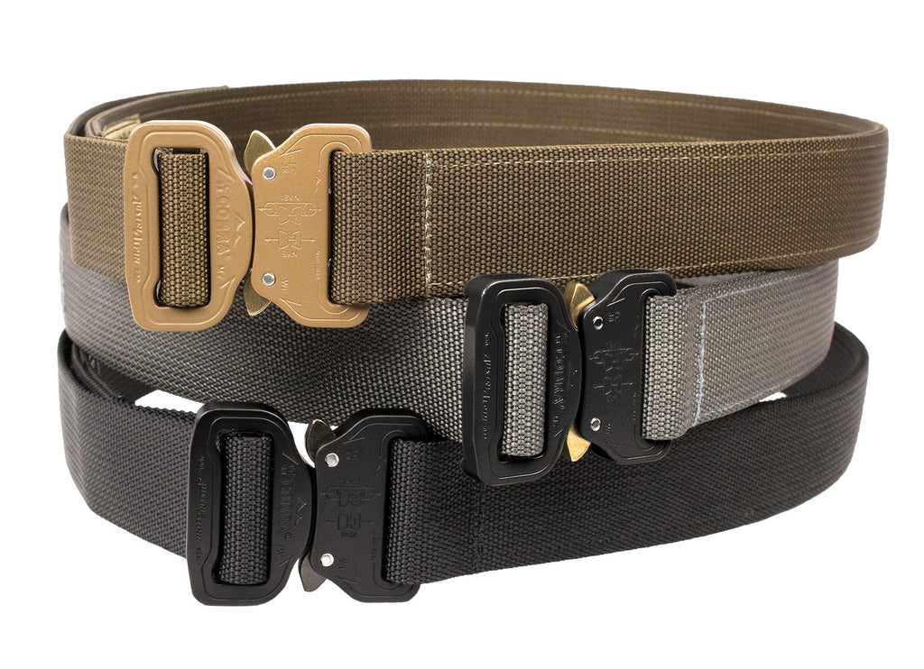CO Shooters Belt with Cobra Buckle for EDC